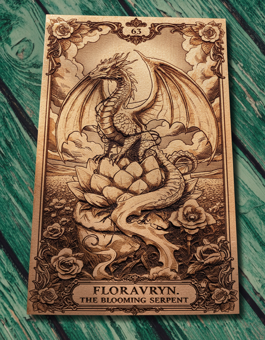Dragon fleur