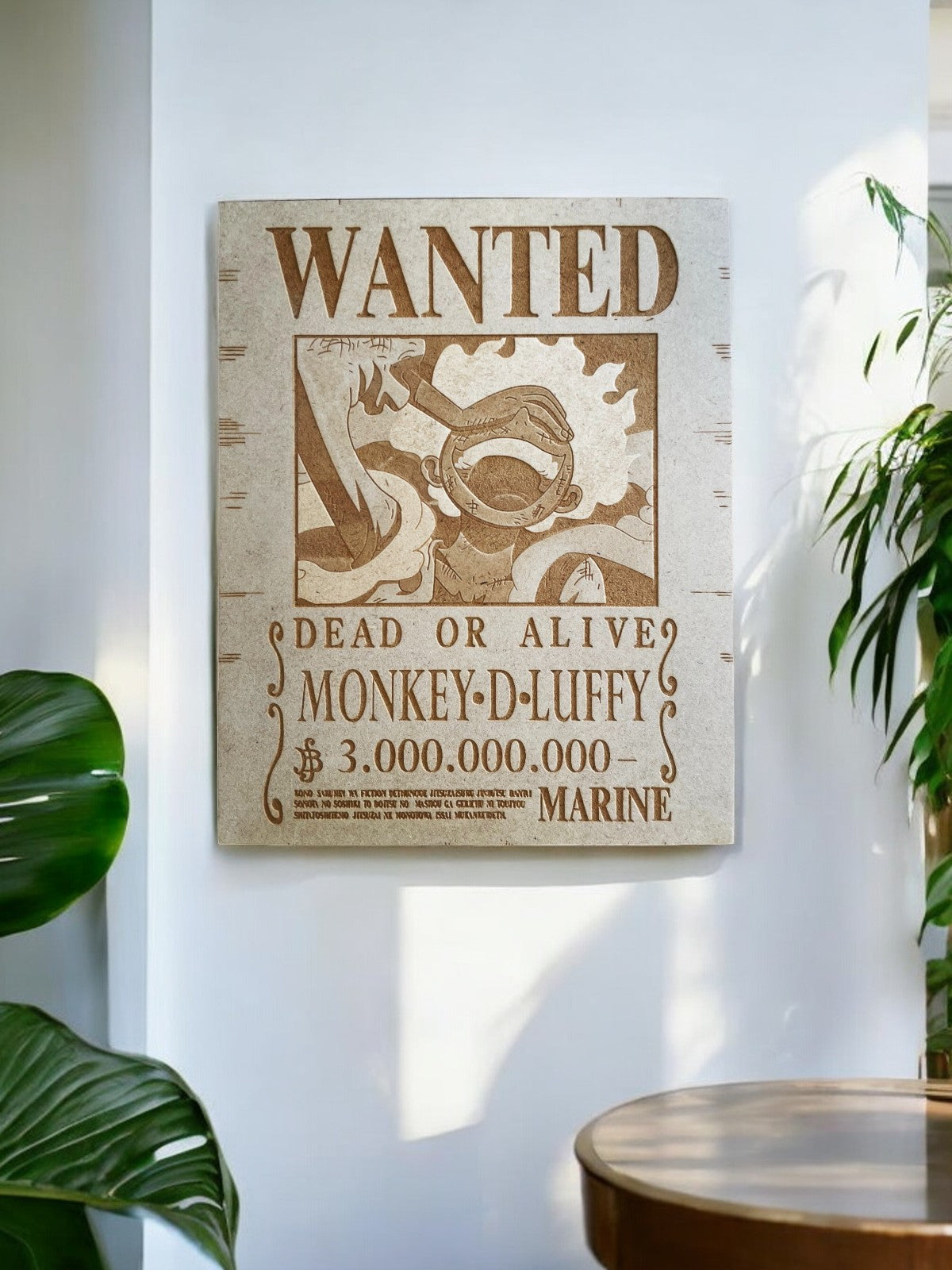 Wanted Luffy : One Piece